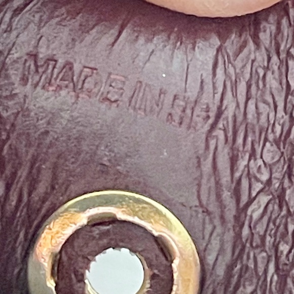 Cartier vintage burgundy leather coin snap pouch - Picture 9 of 10